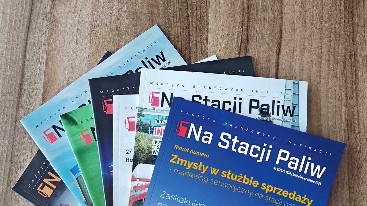 Okładki kwartalnika Na Stacji Paliw
